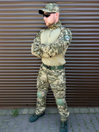 Тактичний військовий костюм Tactic ( Убакс + Штани ), Камуфляж: Піксель ЗСУ, Розмір: XL - зображення 3