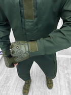 Тактичний військовий костюм Unit ( Кітель + Штани ), Камуфляж: Олива, Розмір: XL - зображення 6