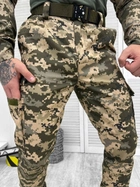 Тактичний військовий костюм Tactical ( Китель + Убакс + Штани ), Камуфляж: Піксель ЗСУ, Розмір: S - зображення 7