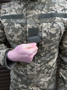 Тактичний військовий костюм Статутний ( Кітель + Штани ), Камуфляж: Піксель ЗСУ ММ-14, Розмір: 60/6 - зображення 3