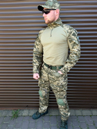 Тактичний військовий костюм Tactic ( Убакс + Штани ), Камуфляж: Піксель ЗСУ, Розмір: M - зображення 1