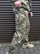 Тактичний військовий костюм Статутний ( Кітель + Штани ), Камуфляж: Піксель ЗСУ ММ-14, Розмір: 58/5 - зображення 9