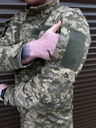 Тактичний військовий костюм Статутний ( Кітель + Штани ), Камуфляж: Піксель ЗСУ ММ-14, Розмір: 56/5 - зображення 7