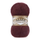 Турецька пряжа для в'язання Alize Angora Gold (ангора голд) 57 бордо