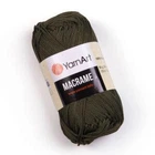 Турецька пряжа для в'язання YarnArt Macrame (макраме) - 164 світло-чорний
