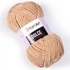 Турецкая велюровая пряжа для вязания YarhArt Dolce (Дольче)- 747бежевый