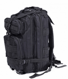 Тактичний штурмової військовий рюкзак на 23-25 Traum літрів чорний - зображення 3