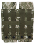 Армейский подсумок для четырех автоматных магазинов АК Ukr Military S1645306 Пиксель ВСУ - изображение 4