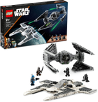 Zestaw klocków LEGO Star Wars Mandaloriański myśliwiec Fang Fighter kontra TIE Interceptor 957 elementów (75348) - obraz 9