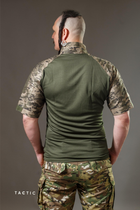 Тактична військова сорочка Убакс (UBACS) з коротким рукавом, мультикам 46 - изображение 4