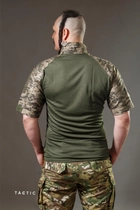 Тактична військова сорочка Убакс (UBACS) з коротким рукавом, мультикам 50 - изображение 4