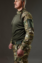 Тактична військова сорочка Убакс (UBACS) з довгим рукавом, мультикам 54 - изображение 5