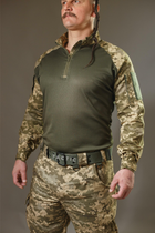 Тактична військова сорочка Убакс (UBACS) з довгим рукавом, піксель ЗСУ 50 - зображення 8