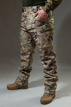 Військові брюки Tactic (тактичні штани) SoftShell Мультикам зимові 54 - изображение 4