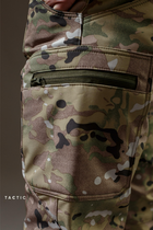 Військові брюки Tactic (тактичні штани) SoftShell Мультикам зимові 46 - изображение 3