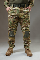 Військові штани Tactic CORD Ріп-стоп, (тактичні штани з наколінниками) мультикам 54 - зображення 1