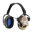 Навушники активні тактичні MSA Sordin Supreme Pro-X Neckband Multicam з заднім тримачем (12799) - зображення 1