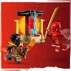 Zestaw klocków LEGO Ninjago Bitwa samochodowo-motocyklowa między Kaiem a Rasem 103 elementy (71789) - obraz 8