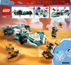 Zestaw klocków LEGO Ninjago Smocza moc Zane’a wyścigówka spinjitzu 307 elementów (71791) - obraz 10