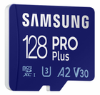 Samsung PRO Plus microSDXC 128GB UHS-I U3 V30 A2 + SD адаптер (MB-MD128SA/EU) - зображення 3
