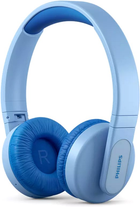 Słuchawki nauszne Philips Kids TAK4206 Kolorowe panele świetlne Wireless Blue (TAK4206BL/00)