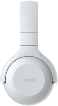 Навушники Philips UpBeat TAUH202 Over-Ear Wireless Mic White (TAUH202WT/00) - зображення 2