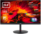 Monitor 23.8” Acer Nitro XV242YPbmiiprx (UM.QX2EF.P01) – 165Hz / 8-Bit / DisplayHDR 400 / FreeSync Premium
