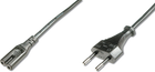 Мережевий кабель Digitus Assmann Euro - C7 1.2 м Black (AK-440114-012-S) - зображення 1