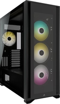 Корпус Corsair iCUE 7000X RGB Tempered Glass Black (CC-9011226-WW) - зображення 1