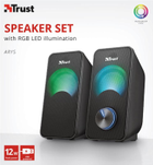 Zestaw głośników Trust Arys Compact RGB 2.0 Speaker Set Black (23120) - obraz 5