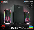 Акустична система Trust GXT 635 Rumax Multiplatform RGB 2.1 Speaker Set (23927) - зображення 14