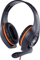 Навушники Gembird Black-Orange GHS-05-O