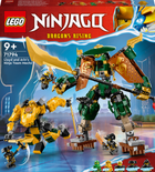 Zestaw klocków LEGO Ninjago Drużyna mechów ninja Lloyda i Arina 764 elementy (71794) - obraz 1