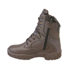 Черевики тактичні шкіряні Kombat UK Tactical Pro Boots All Leather коричневі 45 - зображення 3