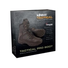 Черевики тактичні шкіряні Kombat UK Tactical Pro Boots All Leather коричневі 45 - зображення 4