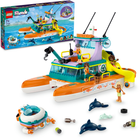 Zestaw klocków LEGO Friends Morska łódź ratunkowa 717 elementów (41734) - obraz 9