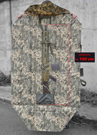 Сумка для зброї, антиінфрачервоний рюкзак для перенесення гвинтівки чи автомата (id293r) - изображение 9