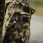 Військові штани ЗСУ Піксель, розмір 52, армійські чоловічі якісні тактичні штани Rip-stop. - зображення 7
