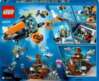 Zestaw klocków Lego City Łódź podwodna do badań głębinowych 842 części (60379) - obraz 10