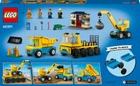 Конструктор LEGO City Будівельна вантажівка й кулястий кран-таран 235 деталей (60391) - зображення 10