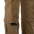 Штаны тактические мужские MCDU pants - DyNyCo Helikon-Tex RAL 7013 (Коричнево-серый) 2XL-Regular - изображение 7