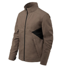 Куртка тактическая мужская GREYMAN jacket Helikon-Tex Earth brown/Black (Коричнево-черный) XL-Regular - изображение 1
