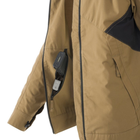Куртка тактическая мужская GREYMAN jacket Helikon-Tex Earth brown/Black (Коричнево-черный) XL-Regular - изображение 6