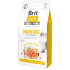 Сухой корм для кошек Brit Care Cat GF Haircare Healthy & Shiny Coat со сложным уходом за шерстью с лососем и курицей