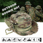 Панама защитная шляпа тактическая для ЗСУ, охоты, рибалки Олива Зеленый - изображение 4