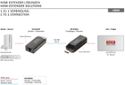 Przedłużacz Digitus mini HDMI UTP 50 m, zasilany przez USB, czarny (DS-55203) - obraz 4