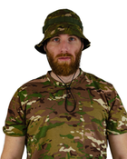 Тактическая футболка коричневий мультикам 1036 XL (52р) - изображение 3