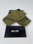 Тактичні рукавички Mil-Tec Combat Touch олива XL - зображення 1