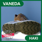 Тактические летние кроссовки VANEDA Ванеда, Армейские кроссовки Олива 41 - изображение 4