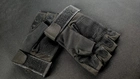 Перчатки беспалые тактические Battle Wolf размер Л (полубхват 10,5 см) Черный - изображение 9